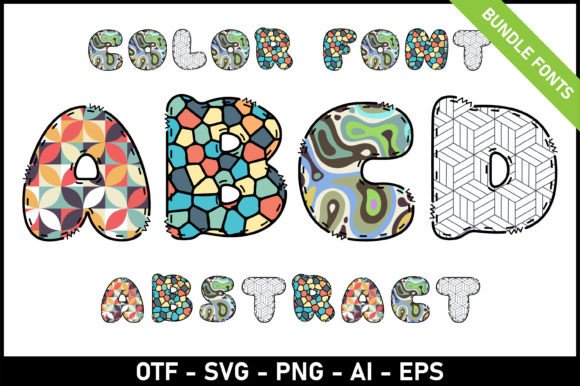 Abstract Bundle: A Font Collection That Brings Joy to Every Design