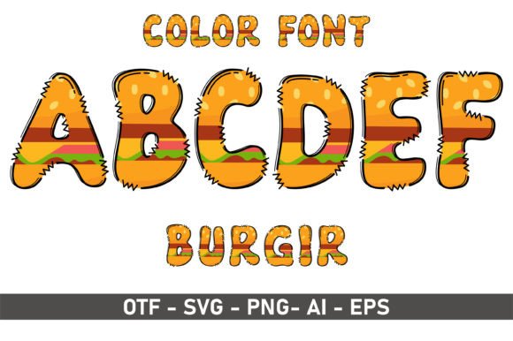 Burgir: A Playful Font for Memorable Branding