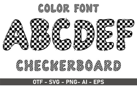 Checker Board: The Playful Creative Font for Modern Designs