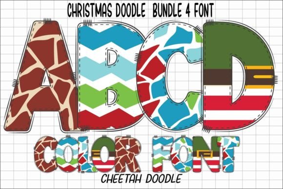 Christmas Doodle: A Festive Font for Your Holiday Designs