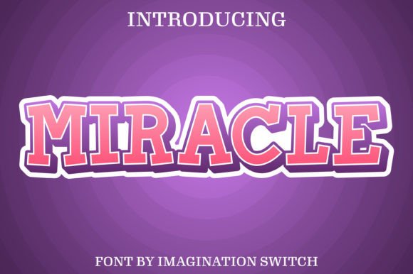 Discovering Miracle: The Captivating Typeface for Creative Brands