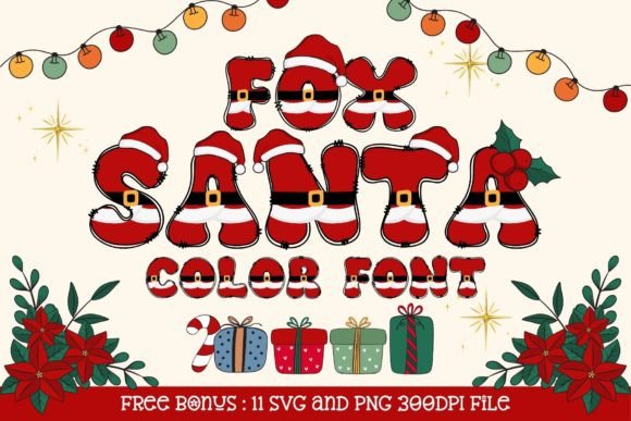 Fox Santa: Adding Whimsical Holiday Spirit to Your Designs