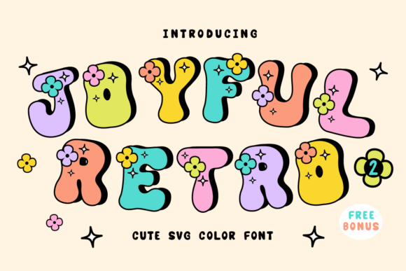Joyful Retro: A Warm Wave of Nostalgia for Your Designs