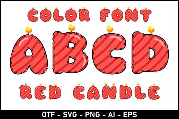 Red Candle: A Playful Font for Creative Branding