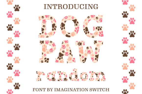 Unleashing Creativity with the Dog Paw Random Font