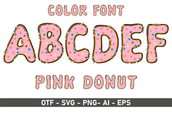 Unwrapping the Sweet Appeal of the Pink Donut Font