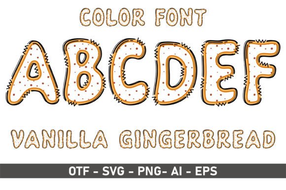 Vanilla Gingerbread: A Whimsical Font for Playful Projects
